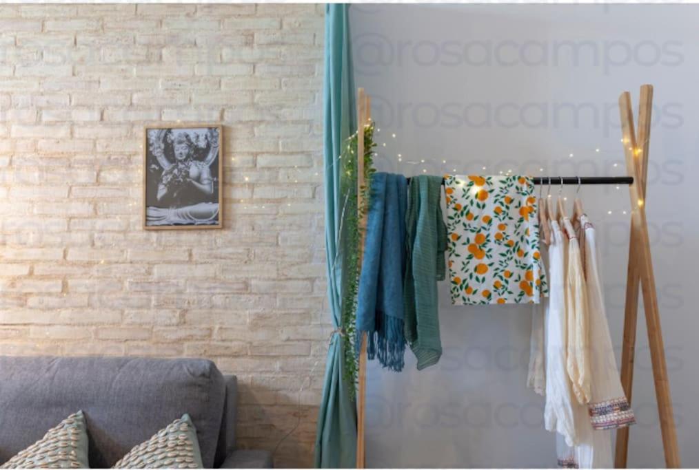 Al5 Seaside Bliss-Stylish Loft Steps From Malvarrosa Valencia Kültér fotó