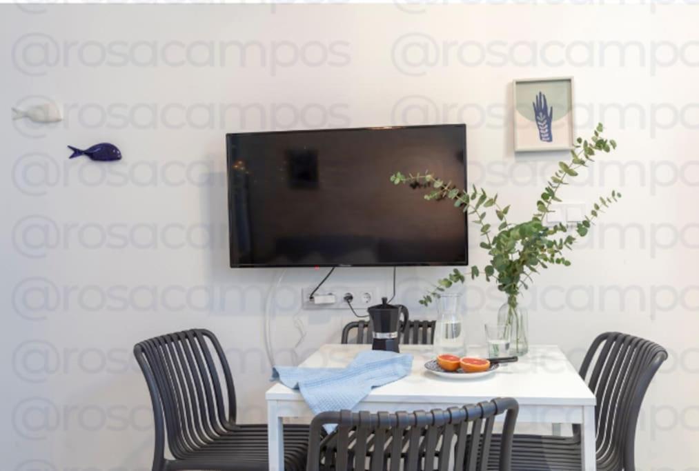 Al5 Seaside Bliss-Stylish Loft Steps From Malvarrosa Valencia Kültér fotó